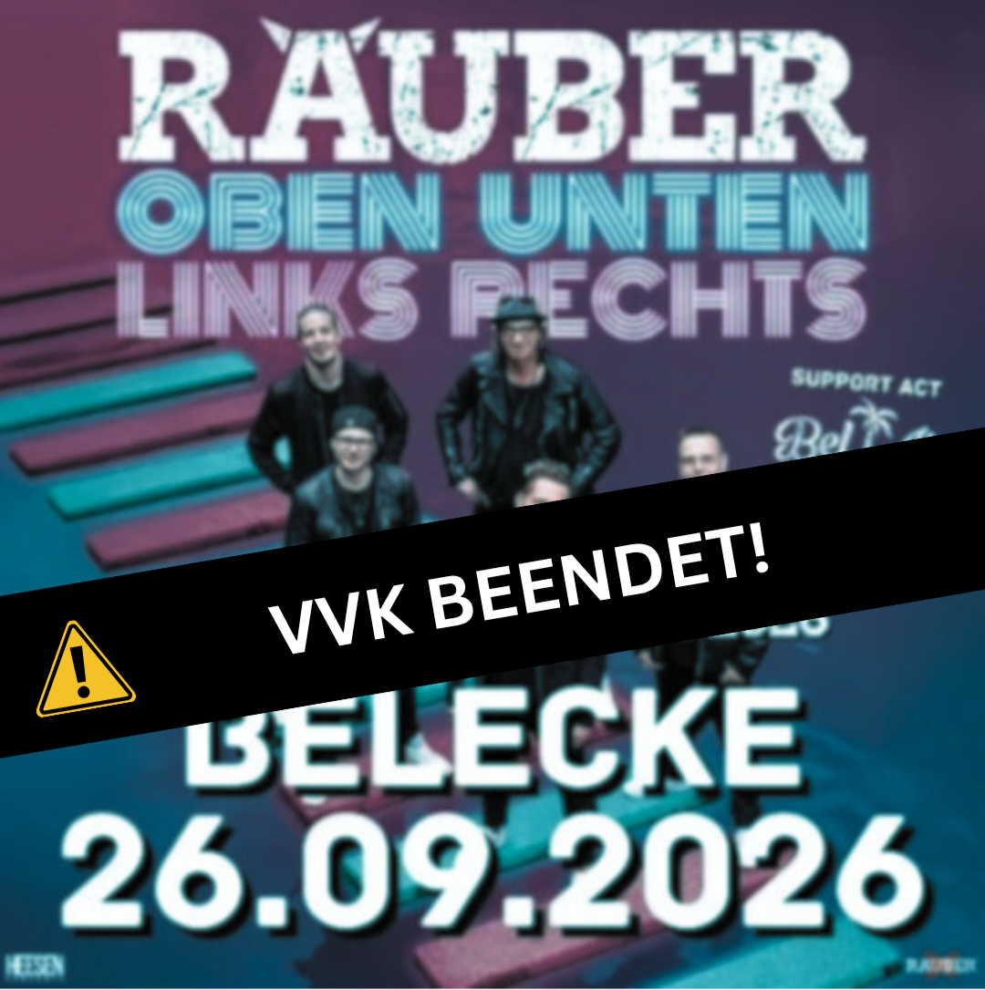 Ticket Räuber-Konzert - Oben Unten Links Rechts