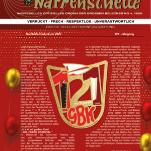 Belecker Narrenschelle 2026